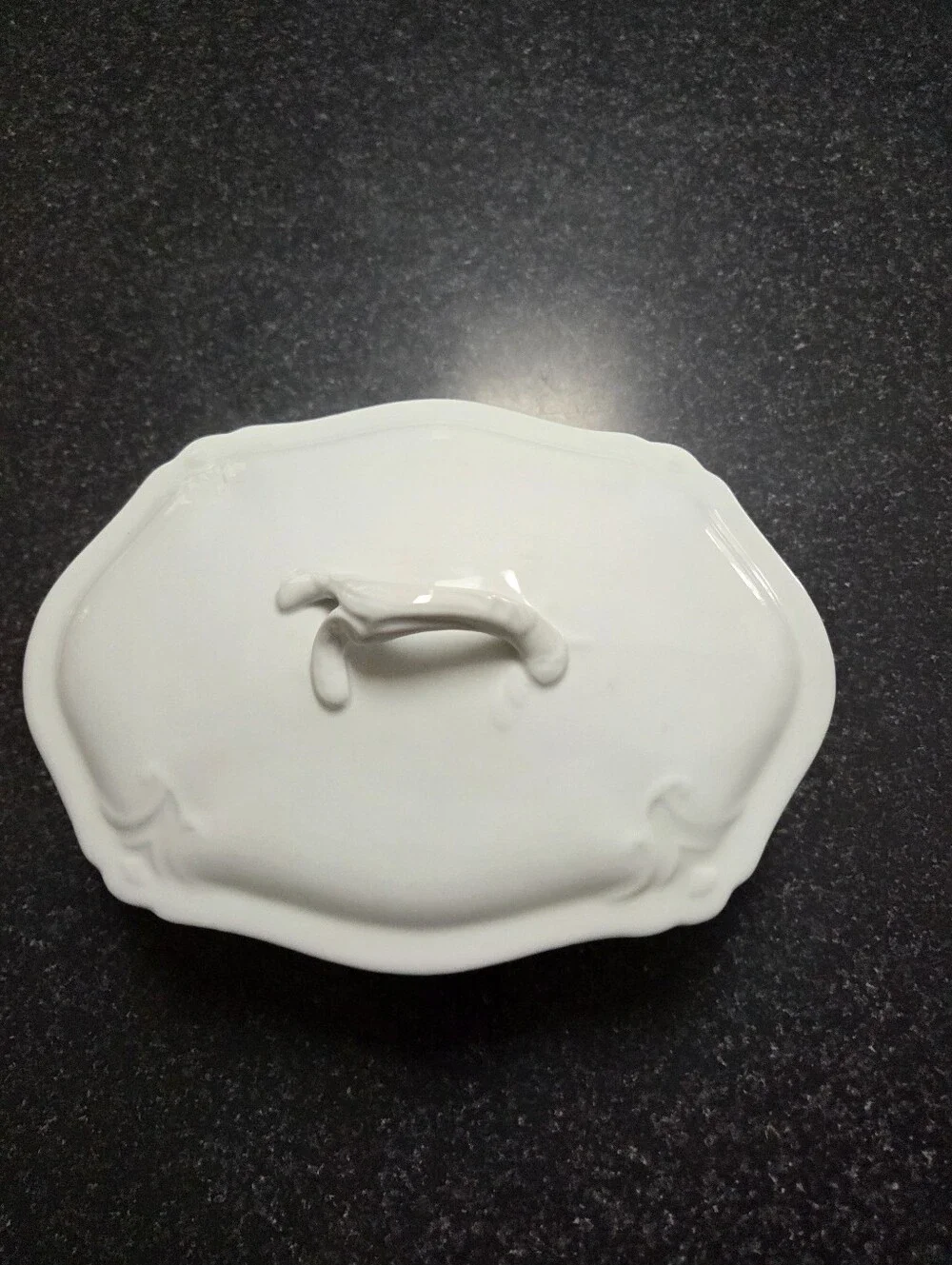 Kaldun & Bogle White Covered Vegetable Bowl Soup Tureen Serving Dish 9